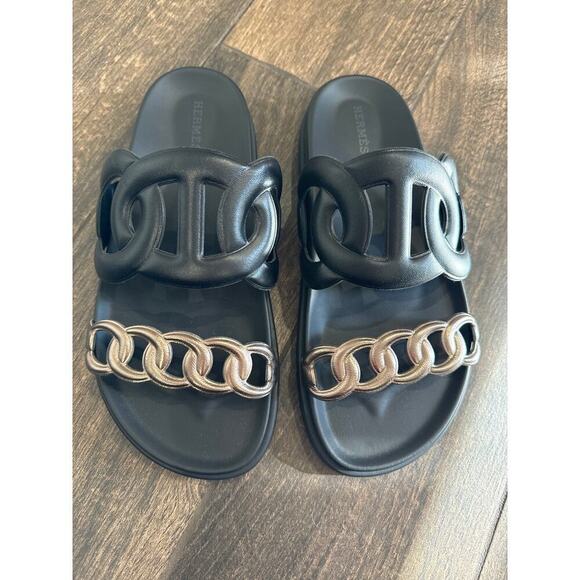Hermes Extra sandal Size 37 BNIB - Picture 5 of 5